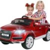 Elektroauto Audi Q7 4L In Rot Lackiert -Bekleidungsgeschäft actionbikes motors elektroauto audi q7 4l in rot lackiert