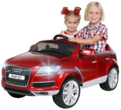 Elektroauto Audi Q7 4L In Rot Lackiert