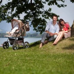 10tlg. Set: Kombi Kinderwagen "Rio" In Braun -Bekleidungsgeschäft bergsteiger 10tlg set kombi kinderwagen rio in braun 7