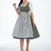 Dirndl In Grau/ Grün -Bekleidungsgeschäft berwin and wolff dirndl in grau grun