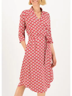 Blutsgeschwister Kleid "Lucky Lola Ticket To Joy" In Rot