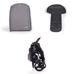 Kombikinderwagen Noble 3 In 1 In Schwarz -Bekleidungsgeschäft cangaroo kombikinderwagen noble 3 in 1 in schwarz 5