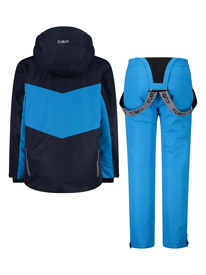 CMP 2tlg. Ski-/ Snowboardoutfit In Schwarz/ Blau 5 CMP 2tlg. Ski-/ Snowboardoutfit In Schwarz/ Blau – Bild 3