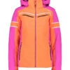 CMP Ski-/ Snowboardjacke In Orange/ Pink -Bekleidungsgeschäft cmp ski snowboardjacke in orange pink
