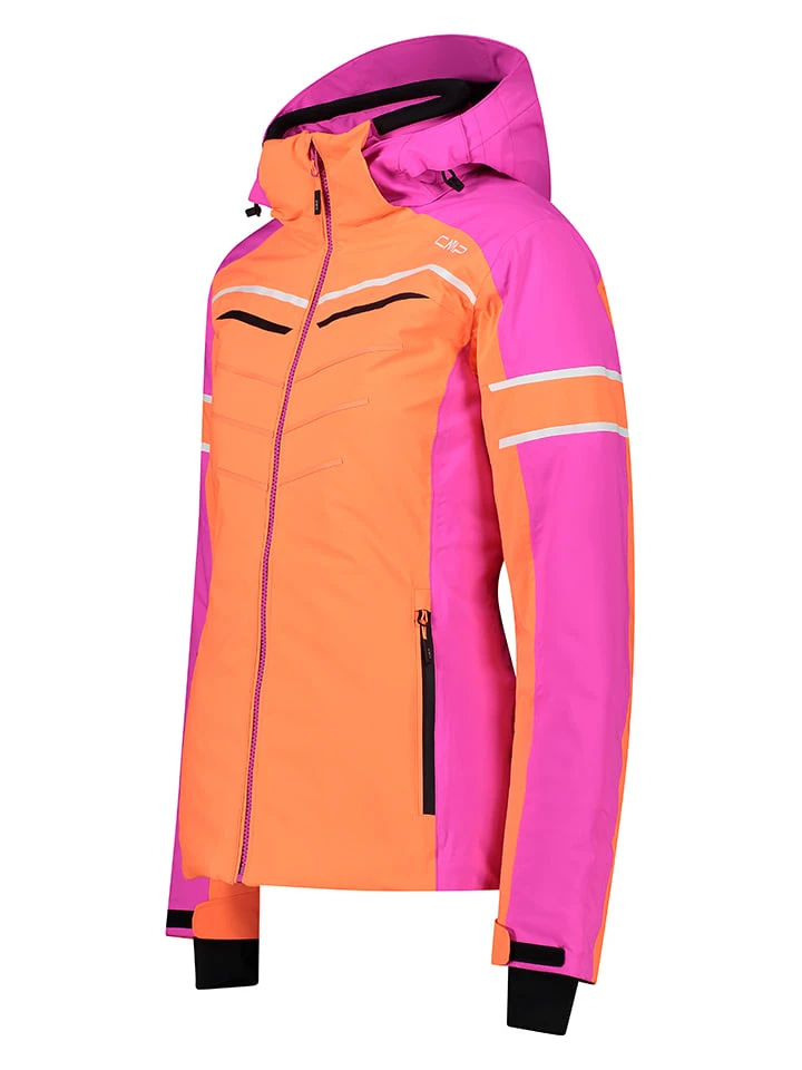 CMP Ski-/ Snowboardjacke In Orange/ Pink 5 CMP Ski-/ Snowboardjacke In Orange/ Pink – Bild 3
