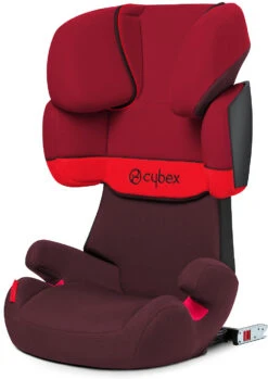 CYBEX Auto-Kindersitz Solution X-Fix, Silver-Line, Rumba Red