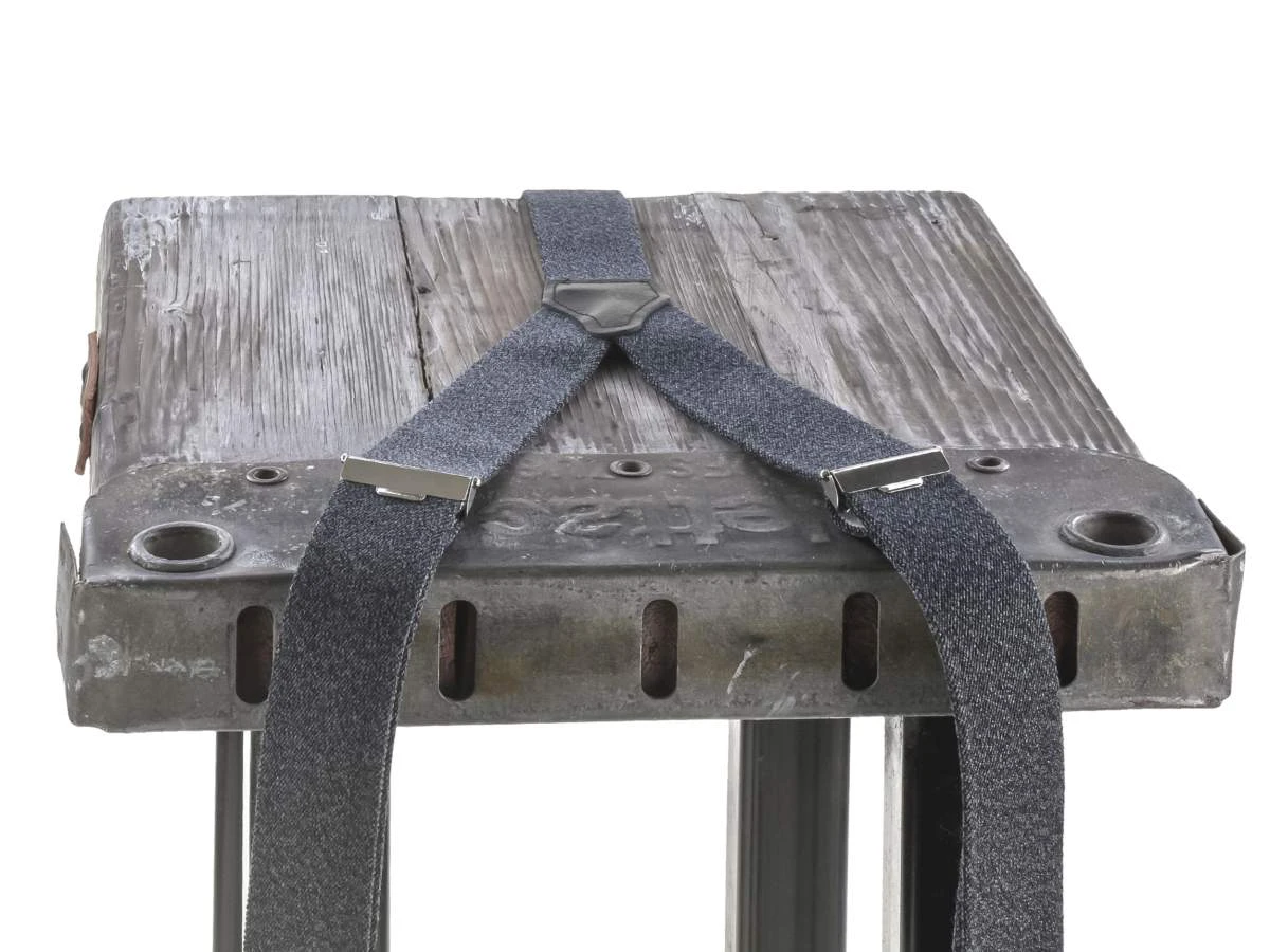 Hosenträger 36mm Meliert In Anthrazit 8 Hosenträger 36mm Meliert In Anthrazit – Bild 6