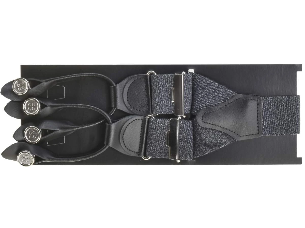 Hosenträger 36mm Meliert In Anthrazit 9 Hosenträger 36mm Meliert In Anthrazit – Bild 7