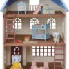 Epoch Sylvanian Families Himmelblaues Dreistöckiges Haus Geschenk Set, Limitiert -Bekleidungsgeschäft epoch sylvanian families himmelblaues dreistockiges haus geschenk set limitiert