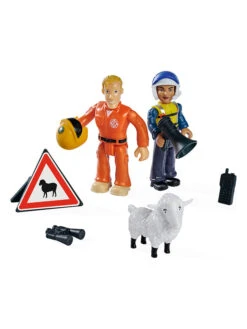 2tlg. Spielfiguren-Set "Feuerwehrmann Sam" (Überraschungsprodukt) - Ab 3 Jahren -Bekleidungsgeschäft feuerwehrmann sam 2tlg spielfiguren set feuerwehrmann sam uberraschungsprodukt ab 3 jahren 2