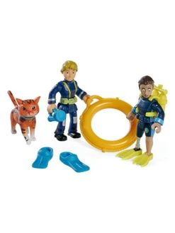 2tlg. Spielfiguren-Set "Feuerwehrmann Sam" (Überraschungsprodukt) - Ab 3 Jahren -Bekleidungsgeschäft feuerwehrmann sam 2tlg spielfiguren set feuerwehrmann sam uberraschungsprodukt ab 3 jahren 3
