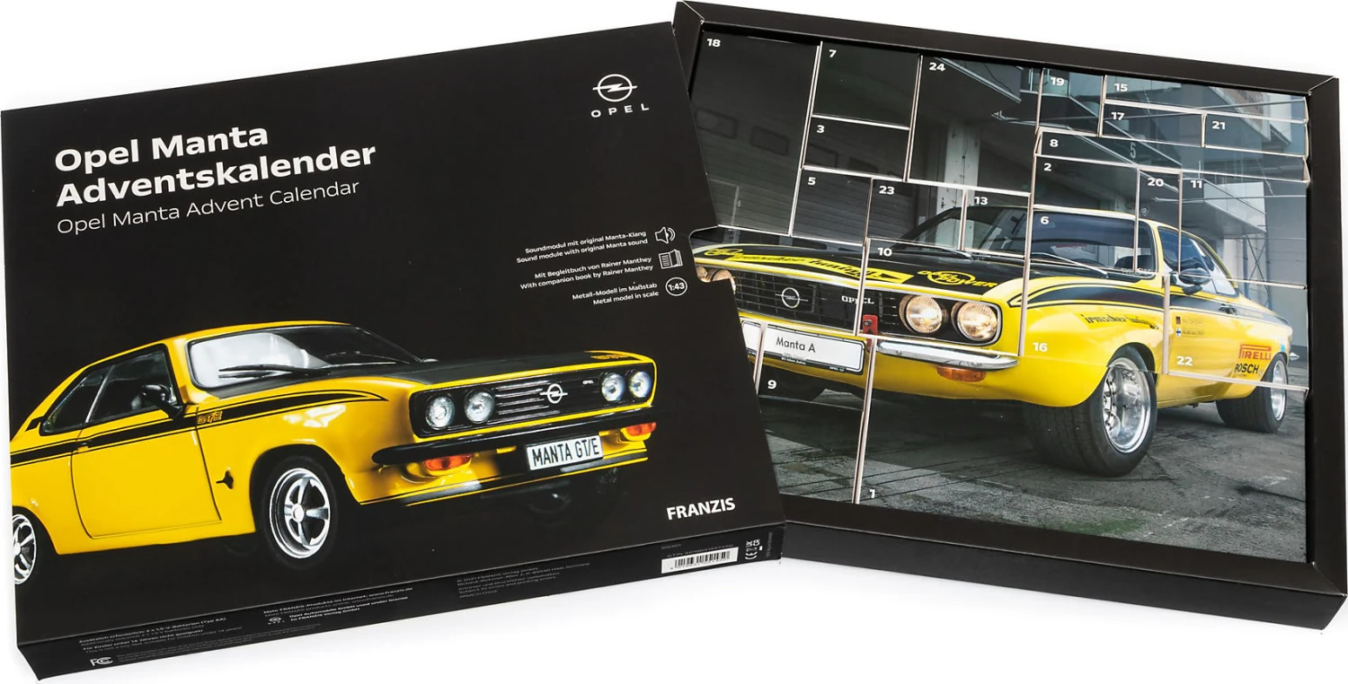 Adventskalender Opel Manta 4 Adventskalender Opel Manta – Bild 2