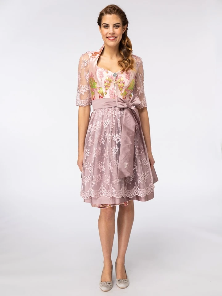 Dirndl "Elfinchen" In Altrosa 3 Dirndl "Elfinchen" In Altrosa