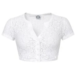 Dirndlbluse In Weiß