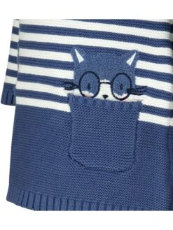 Strickkleid In Dunkelblau -Bekleidungsgeschäft happy girls by eisend strickkleid in dunkelblau 2