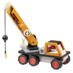 Autokran Aus Holz 5904 Orange-ab 3Jahre -Bekleidungsgeschäft howa autokran aus holz 5904 orange ab 3jahre 2