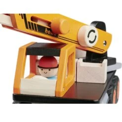 Autokran Aus Holz 5904 Orange-ab 3Jahre -Bekleidungsgeschäft howa autokran aus holz 5904 orange ab 3jahre 4