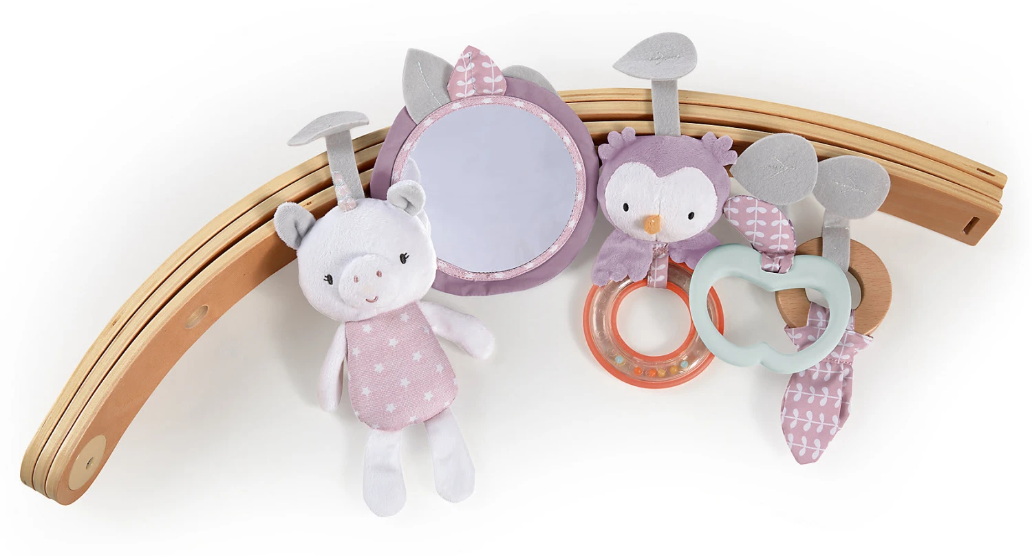 Bekleidungsgeschäft -Bekleidungsgeschäft ingenuity cozy spot calla wendedecke mit spielbogen aus holz 9