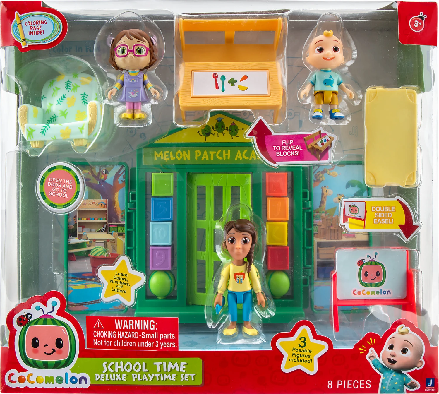 JAZWARES CoComelon - Deluxe Spielset - Schule 4 JAZWARES CoComelon - Deluxe Spielset - Schule – Bild 2