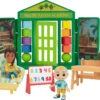JAZWARES CoComelon - Deluxe Spielset - Schule -Bekleidungsgeschäft jazwares cocomelon deluxe spielset schule