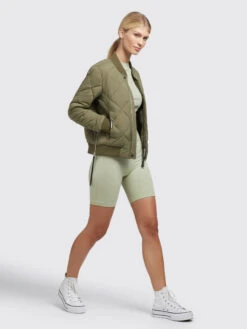 Khujo Jacke LEONA In Olivgrün -Bekleidungsgeschäft khujo jacke leona in olivgrun 5