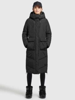 Bekleidungsgeschäft -Bekleidungsgeschäft khujo mantel elvita in schwarz 1