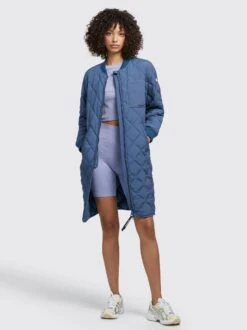 Khujo Mantel MARY In Blau -Bekleidungsgeschäft khujo mantel mary in blau 5