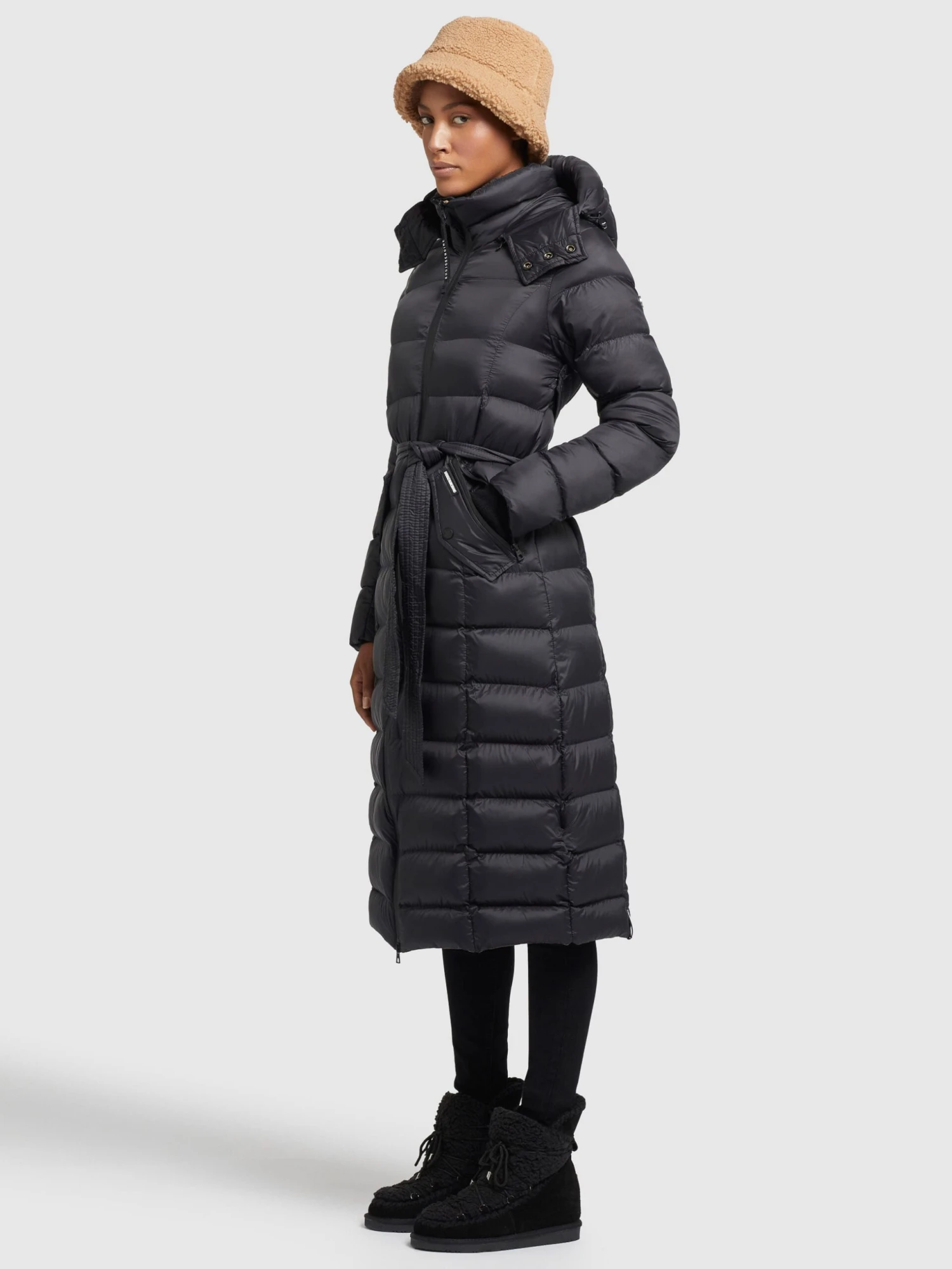 Khujo Mantel OLALLA SOFT In Schwarz 4 Khujo Mantel OLALLA SOFT In Schwarz – Bild 2