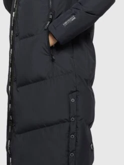 Khujo Mantel SONJE4 In Graublau -Bekleidungsgeschäft khujo mantel sonje4 in graublau 7