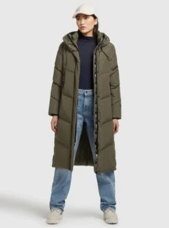 Khujo Mantel SONJE4 In Khaki Grün 13 Khujo Mantel SONJE4 In Khaki Grün -Bekleidungsgeschäft khujo mantel sonje4 in khaki grun 2