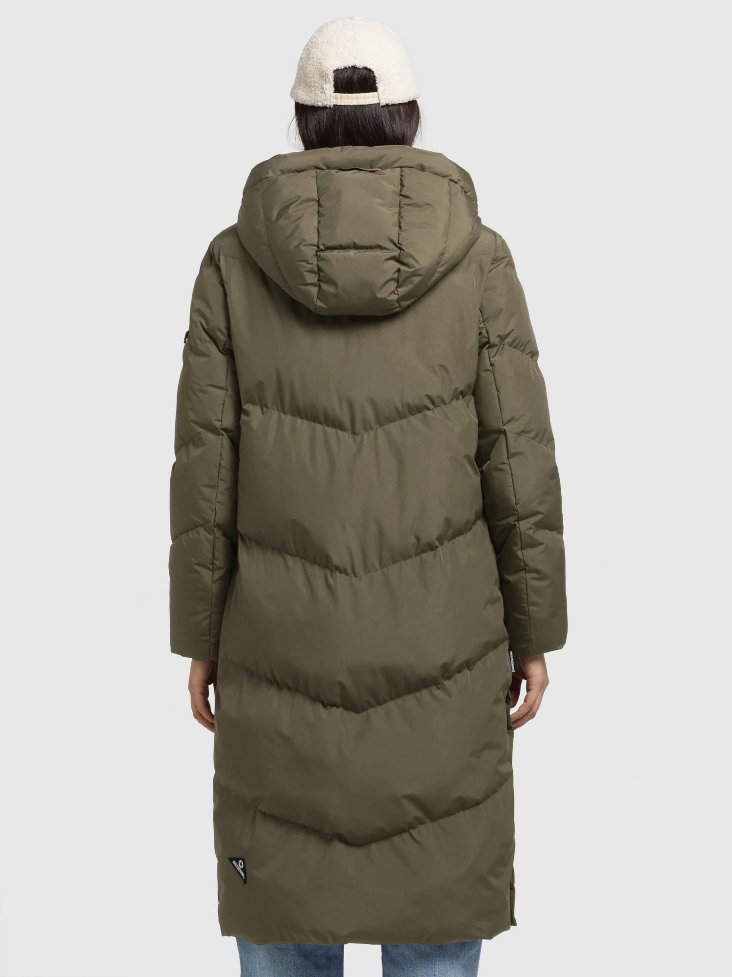 Khujo Mantel SONJE4 In Khaki Grün 8 Khujo Mantel SONJE4 In Khaki Grün – Bild 6