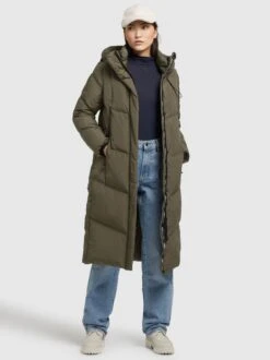 Khujo Mantel SONJE4 In Khaki Grün 17 Khujo Mantel SONJE4 In Khaki Grün -Bekleidungsgeschäft khujo mantel sonje4 in khaki grun 6