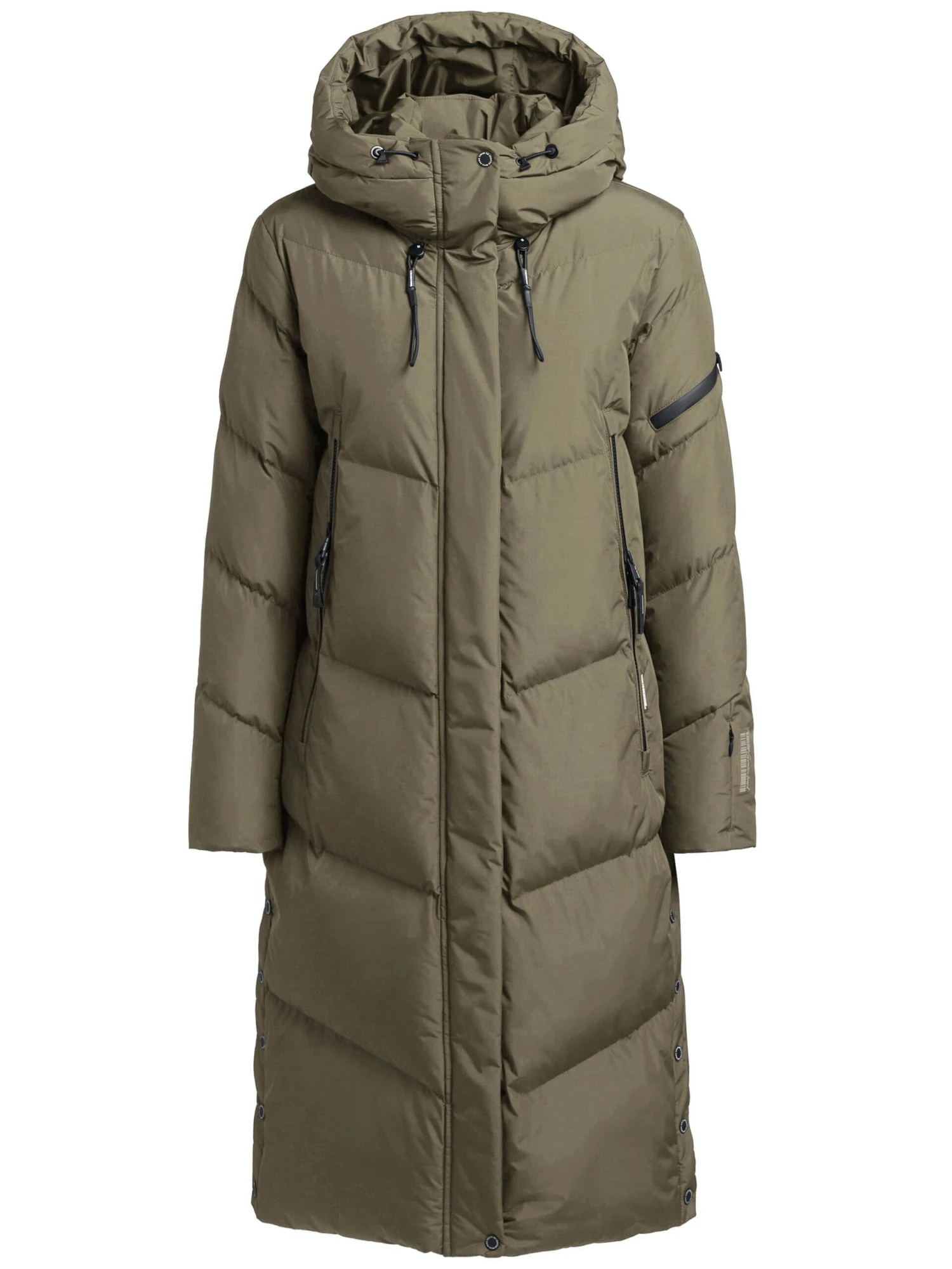 Khujo Mantel SONJE4 In Khaki Grün 3 Khujo Mantel SONJE4 In Khaki Grün