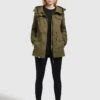 Khujo Parka "Elst" In Oliv -Bekleidungsgeschäft khujo parka elst in oliv