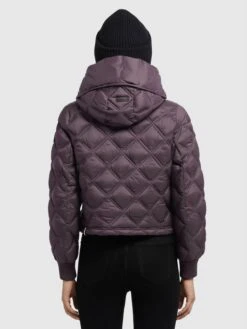 Khujo Steppjacke "Adore" In Lila -Bekleidungsgeschäft khujo steppjacke adore in lila 2