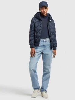 Khujo Steppjacke "Sarabi" In Dunkelblau -Bekleidungsgeschäft khujo steppjacke sarabi in dunkelblau 3