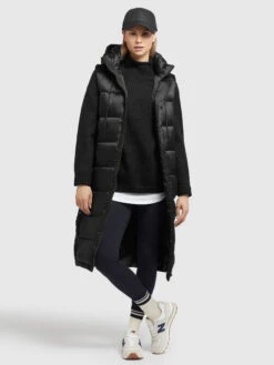 Khujo Weste TOURIN SATIN In Schwarz -Bekleidungsgeschäft khujo weste tourin satin in schwarz 5