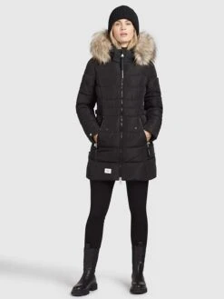 Khujo Winterjacke "Amaray 2" In Schwarz -Bekleidungsgeschäft khujo winterjacke amaray 2 in schwarz 4