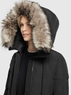 Khujo Wintermantel "Cloren" In Schwarz -Bekleidungsgeschäft khujo wintermantel cloren in schwarz 5