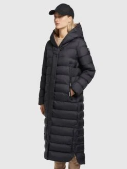 Khujo Wintermantel "Diwana2 Soft" In Schwarz -Bekleidungsgeschäft khujo wintermantel diwana2 soft in schwarz 4