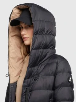 Khujo Wintermantel "Diwana2 Soft" In Schwarz -Bekleidungsgeschäft khujo wintermantel diwana2 soft in schwarz 6