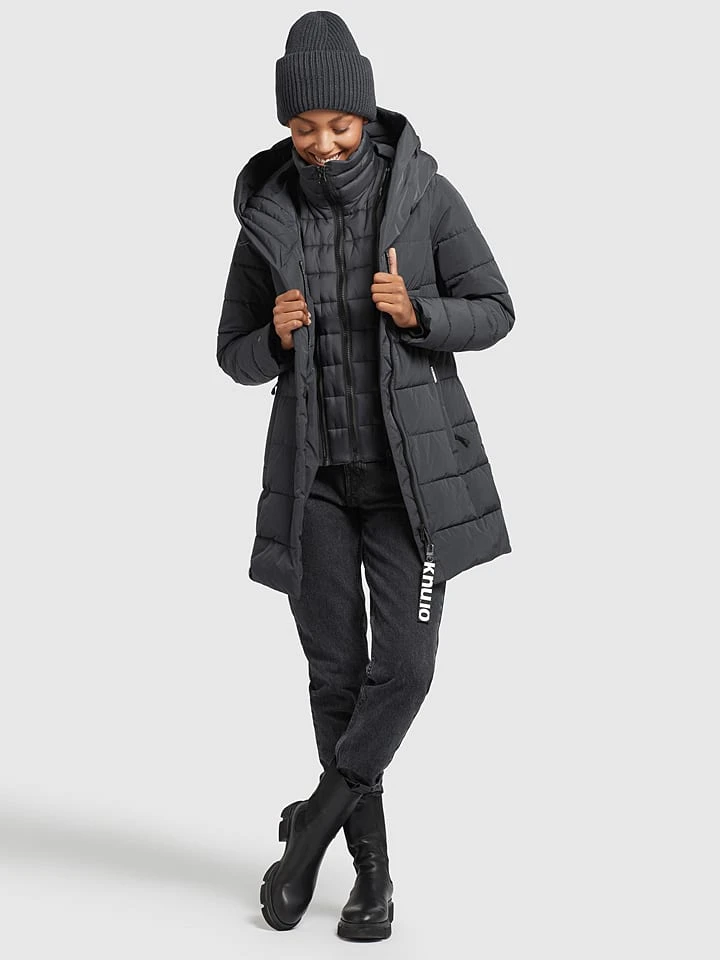 Khujo Wintermantel "Floyt" In Anthrazit 6 Khujo Wintermantel "Floyt" In Anthrazit – Bild 4