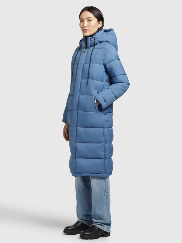 Khujo Wintermantel "Julina Matt" In Blau