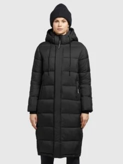 Khujo Wintermantel "Julina Matt" In Schwarz -Bekleidungsgeschäft khujo wintermantel julina matt in schwarz 2