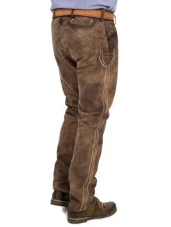 Lederhose Lang BARMSEE ZV Antik Rinde -Bekleidungsgeschäft maddox lederhose lang barmsee zv antik rinde 3