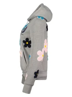 Hoodie "Farguimai" In Grau/ Rosa/ Blau -Bekleidungsgeschäft maison montaigne hoodie farguimai in grau rosa blau 3