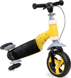 ELIOS 2 In 1 Laufrad Und Scooter, Gelb -Bekleidungsgeschäft momi elios 2 in 1 laufrad und scooter gelb 2