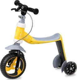 ELIOS 2 In 1 Laufrad Und Scooter, Gelb -Bekleidungsgeschäft momi elios 2 in 1 laufrad und scooter gelb 6