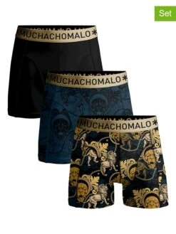Muchachomalo 3er-Set: Boxershorts In Schwarz