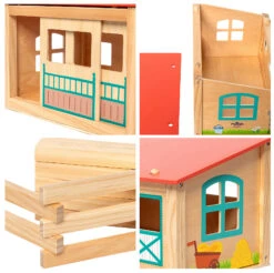 Pferdestall Aus Holz -Bekleidungsgeschäft mytoys originals pferdestall aus holz 4